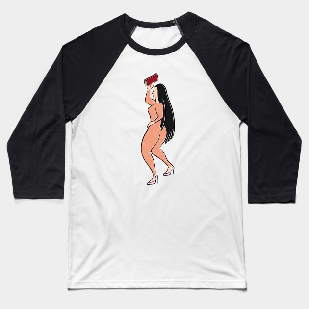 Roxxxy Andrews Baseball T-Shirt by fsketchr